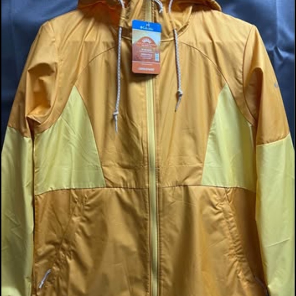 Yellow Hooded Jacket